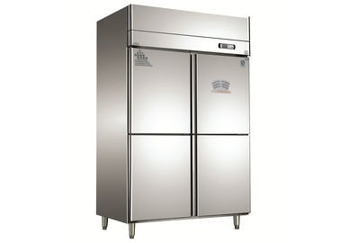 1.0m ³ 수용량을 가진 스테인리스 4 문 상업적인 냉장고