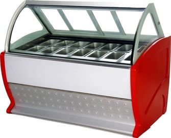 에너지 절약 아이스크림 상업적인 냉장고 냉장고 진열장
