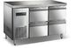 냉동 식품을 위한 에너지 절약 스테인리스의 밑에 카운터 서랍 급속 냉동 냉장실 400L