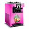 R410 3개의 풍미를 가진 상업적인 냉장고 책상/탁상용 소프트 아이스크림 기계