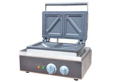 상업적인 샌드위치 와플 제작자/샌드위치 압박 기계 220V 1550W