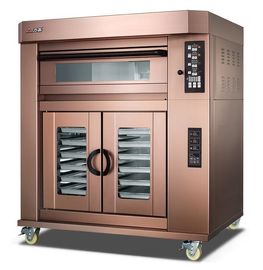 빵/독립적인 균등하게 온도 조종 Luxuly 빵집 오븐 기계를 위한 3개의 갑판 전기 굽기 오븐
