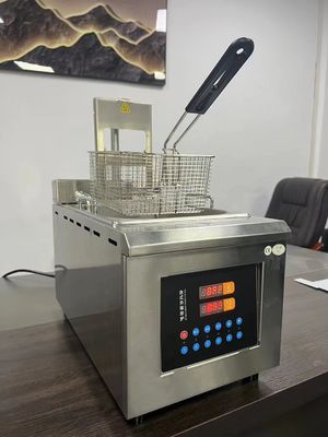 다기능 스테인레스 스틸 딥 프라이어 자동 리프팅 오일 프라이링 머신 닭고기 컷 프렌치 프라이 감자 생선