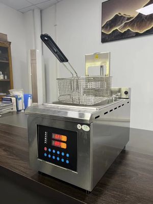다기능 스테인레스 스틸 딥 프라이어 자동 리프팅 오일 프라이링 머신 닭고기 컷 프렌치 프라이 감자 생선
