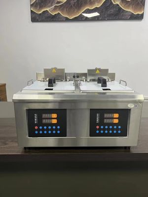 다기능 스테인레스 스틸 딥 프라이어 자동 리프팅 오일 프라이링 머신 닭고기 컷 프렌치 프라이 감자 생선