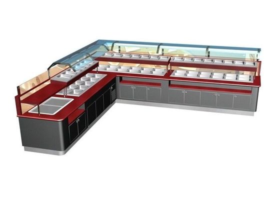 L형 레스토랑 상용 뷔페 장비